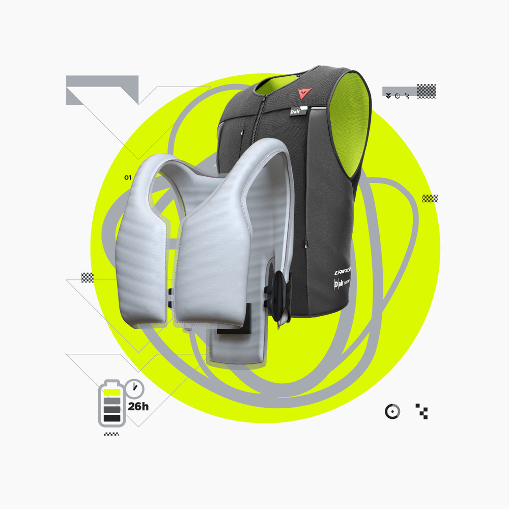 smart jacket vesta dainese ochranna