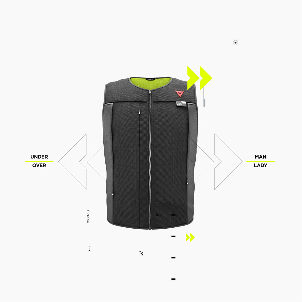 smart jacket vesta ochranná chránič hrude