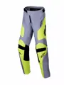 Nohavice ALPINESTARS Racer Veil sivo žlté detské 