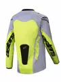 Dres ALPINESTARS Racer Veil sivo žltý detský 