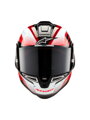 Prilba ALPINESTARS Supertech R10 karbónovo červeno biela