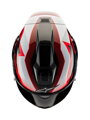 Prilba ALPINESTARS Supertech R10 karbónovo červeno biela