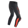 Kožené nohavice DAINESE Super Speed čierno červené fluo