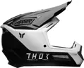 Prilba THOR Fleet Strom čierno biela