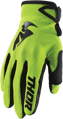 Rukavice THOR Sector zeleno čierne detské 