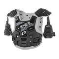 Chránič hrude ONEAL PXR Stone Shield čierno sivý 