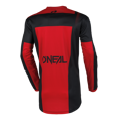 Dres ONEAL Element Racewear čierno červený 
