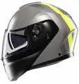 Prilba AGV Streetmodular Resia sivo čierno žltá fluo matná 