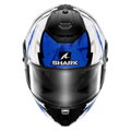 Prilba SHARK SPARTAN RS Hibolt čierno modro chrómová KBU