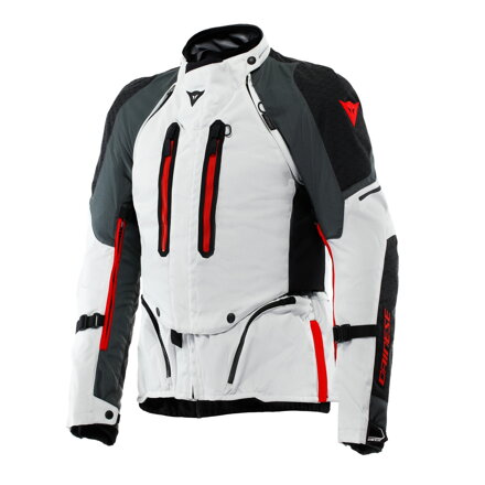 Textilná bunda DAINESE Super Adventure Absoluteshell sivo červená