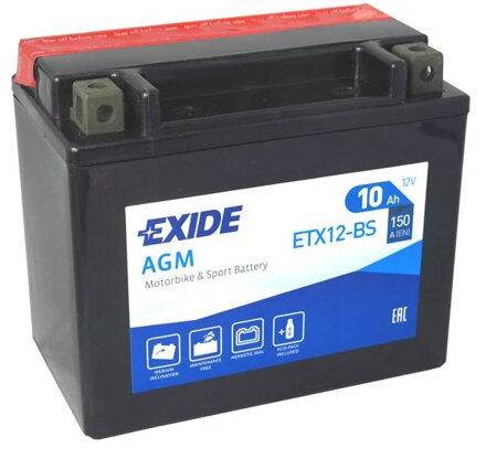 Akumulátor EXIDE ETX12-BS