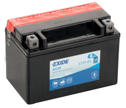 Akumulátor EXIDE ETX9-BS