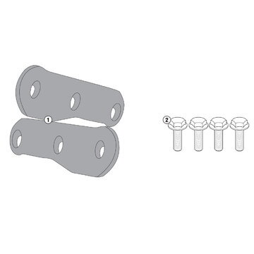 Sada na montáž bočných nosičov GIVI PL4114 / PLX4114 / TE4114 bez zadného nosiča SR4114