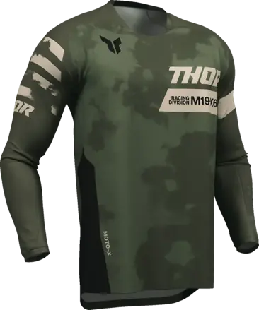 Dres THOR Launchmode Bleach čierno zelený