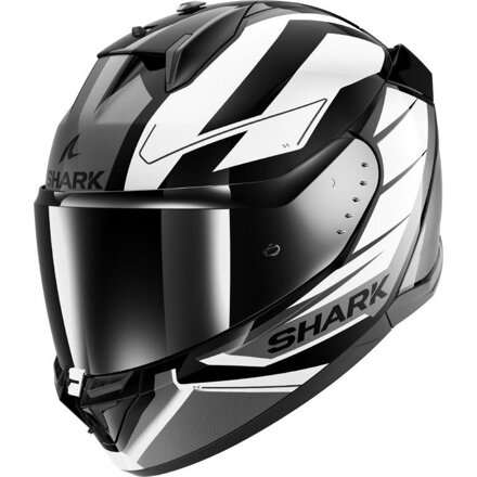 Prilba SHARK D-Skwal 3 Sizler čierno sivo biela KWA