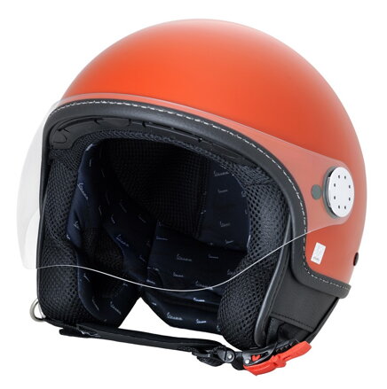 Otvorená prilba VESPA Langhe oranžová