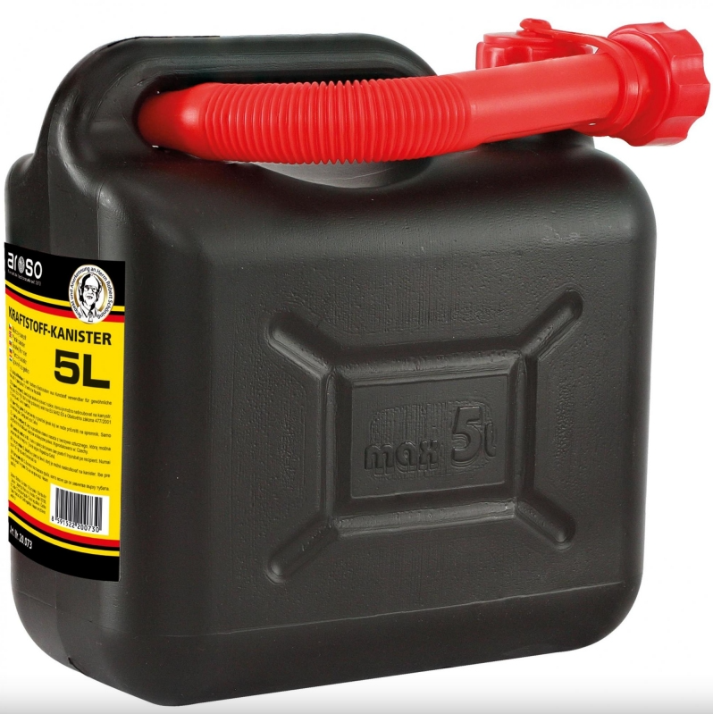 Kanister plastový na PHM 5L