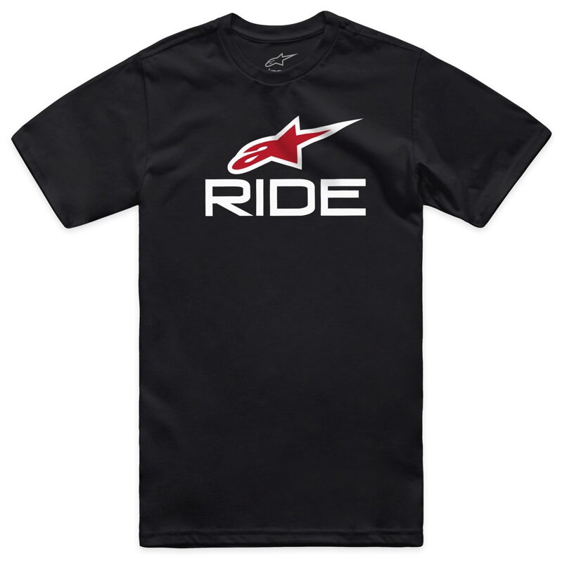 Tričko ALPINESTARS Ride 4.0 CSF čierno bielo červené