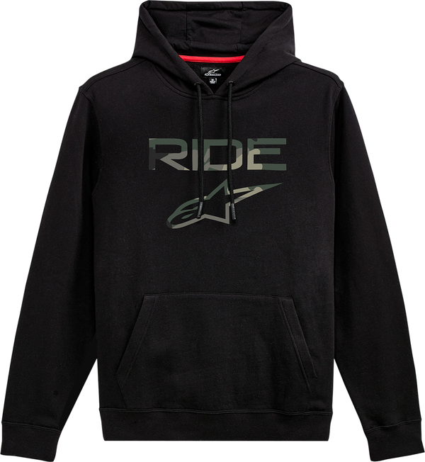 Mikina ALPINESTARSIE Ride camo čierna