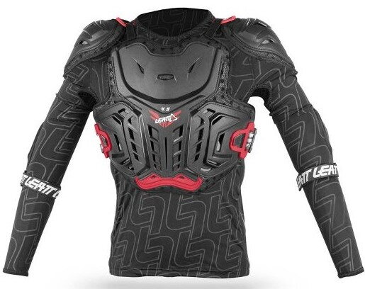 LEATT Body Protector 4.5 Junior detský celotelový chránič čierny