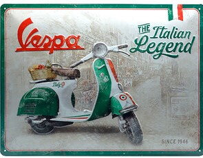 Parkovacia tabuľka VESPA Italian