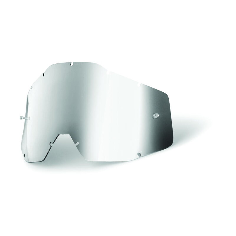 Náhradné sklíčko 100 PERCENT Racecraft1/Accuri1/Strata1 zrkadlové strieborné