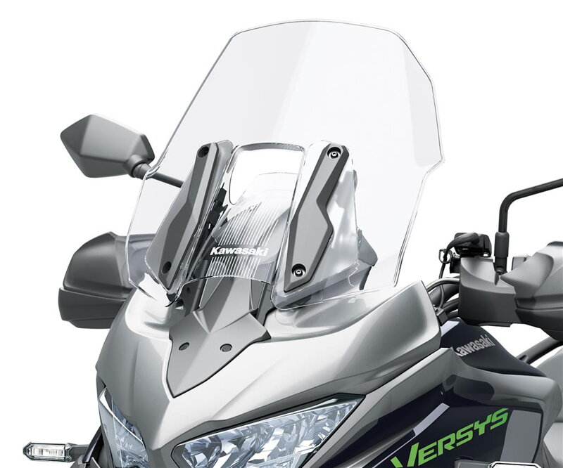 Plexi KAWASAKI zvýšené pre Versys 1100 číre
