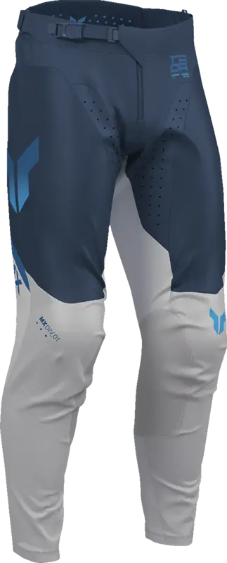 Nohavice THOR Launchmode Air Raptor bielo modré