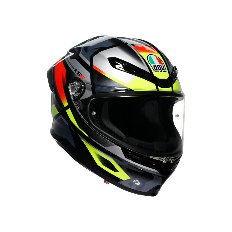 Prilba AGV K6 S Erazer čierno červeno žltá fluo