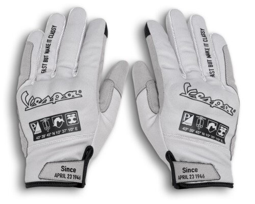 Rukavice VESPA DEC sivé